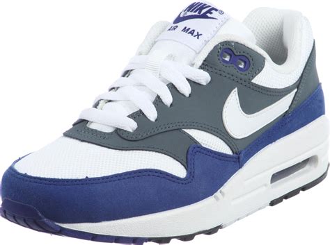 nike air max 1 youth gs schuhe blau grau weiß|Nike Air Max kids shoes.